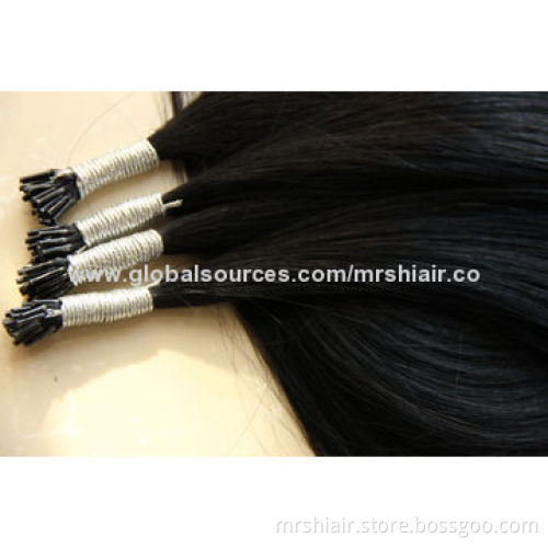 22-inch Natural Color I Tip Hair Extensions
